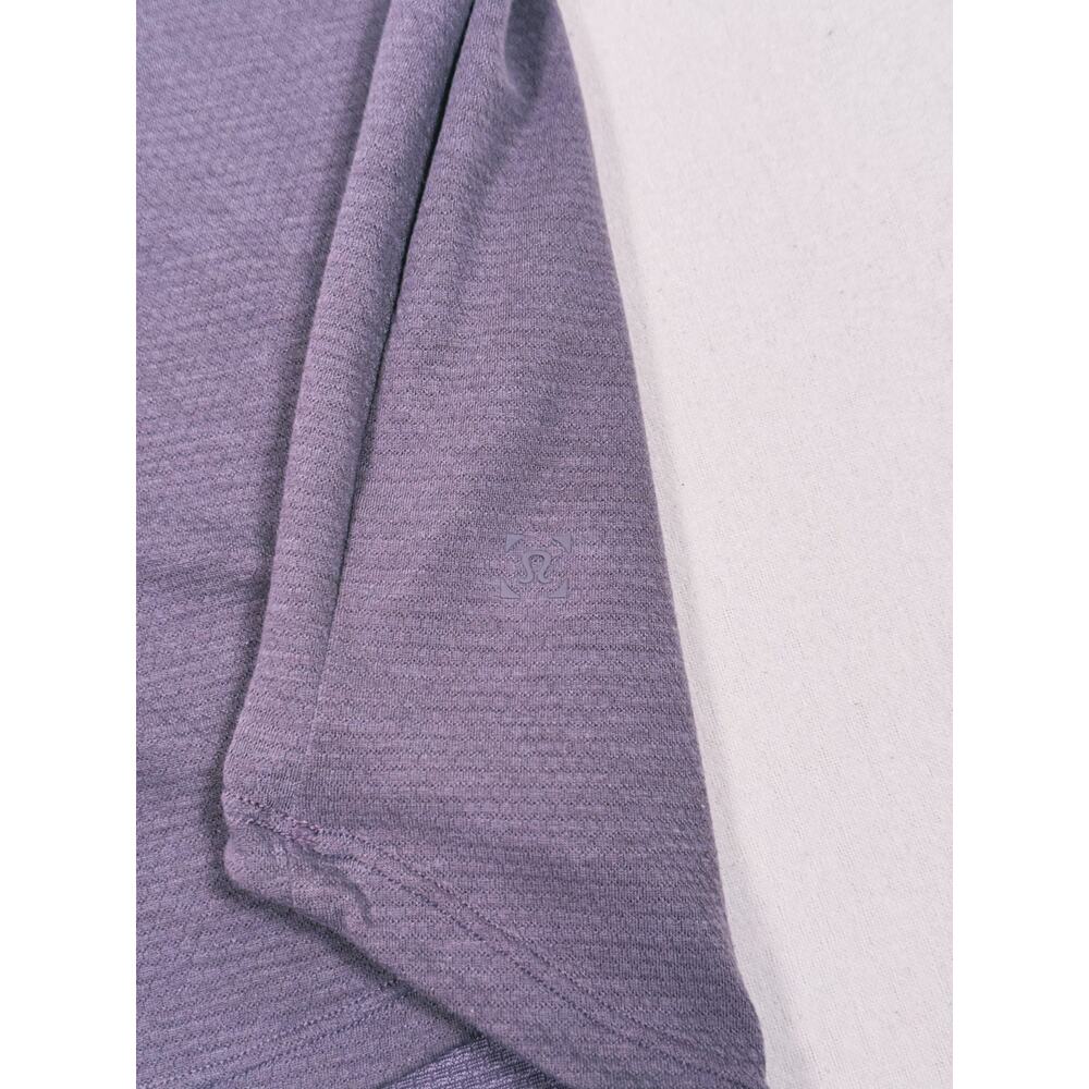 Lululemon Mens Conflux Short Sleeve Athletic Shirt Size S Purple Gym Workout - Picture 10 of 10